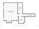 Basement floorplan featuring a recreation room, a 3/4 bath and closets at 7465 S Ivy Way, Centennial, CO 80112