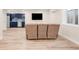 Cozy living room with comfortable seating and TV at 306 E Iowa Ave, Berthoud, CO 80513