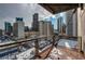 Urban balcony offering city views at 2020 Arapahoe St # 1070, Denver, CO 80205