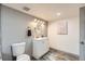 Neat and organized bathroom with a stylish vanity and modern decor at 4445 Milwaukee St, Denver, CO 80216
