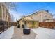 Cozy backyard with patio and room for outdoor entertaining at 4234 N Raleigh St, Denver, CO 80212