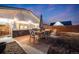 Charming backyard patio with dining area, perfect for outdoor gatherings at 1742 S Alcott St, Denver, CO 80219