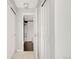 Hallway view of a renovated bathroom at 12814 Jasmine St # C, Thornton, CO 80602