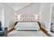 Bright main bedroom with vaulted ceiling, plush rug, and designer accents at 6700 W 80Th Cir, Arvada, CO 80003