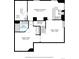 Detailed floor plan showcasing the layout, dimensions, and spatial relationships of the rooms on the lower level at 1825 Keota Ln, Superior, CO 80027