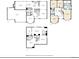 Detailed floor plans showcasing the layout, dimensions, and spatial relationships of the rooms on all levels at 1825 Keota Ln, Superior, CO 80027