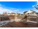 Deck overlooking backyard, perfect for relaxing at 672 Pitkin Way, Castle Rock, CO 80104