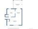 Floor plan featuring the kitchen, dining area, living room, and screened in porch at 12931 E 46Th Ave, Denver, CO 80239