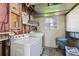 The laundry room with washer, dryer, utility sink and plenty of space at 12931 E 46Th Ave, Denver, CO 80239
