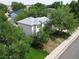 House with gray roof and landscaping, viewed from above at 4316 N Malta St, Denver, CO 80249