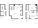 Detailed floor plan showcasing the layout of all three floors, including rooms and key features at 1245 Utica St # 104, Denver, CO 80204