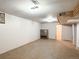 A large open basement area showcasing ample space for customization, entertainment, or additional storage at 10440 Gilpin St, Northglenn, CO 80233