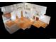3D rendering of the floor plan of the home at 9649 Lansing Cir, Commerce City, CO 80022