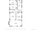 Detailed floor plan of the home's first level, showcasing the layout of the living spaces at 843 Adams St, Denver, CO 80206
