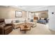 This living room has two sofas and an open door to the bedroom at 843 Adams St, Denver, CO 80206