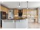 Gourmet kitchen with stainless steel appliances and granite countertops at 1328 Double Eagle Ct, Castle Rock, CO 80104