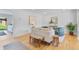Bright living room featuring hardwood floors and contemporary furniture at 4650 S Idalia St, Aurora, CO 80015
