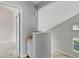 Upstairs hallway featuring carpet, paint and a small counter area at 1280 W 134Th Pl, Westminster, CO 80234