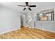 Bright living room with hardwood floors at 1280 W 134Th Pl, Westminster, CO 80234