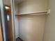 A closet featuring an upper shelf and a hanging rod at 10716 Foxwood Ct, Parker, CO 80138