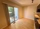 Dining room featuring hardwood floors and a sliding glass door at 10716 Foxwood Ct, Parker, CO 80138