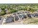 Scenic aerial view of a residential community with modern homes surrounded by lush greenery and open spaces at 5970 S Platte Canyon Dr, Littleton, CO 80123