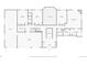 First floor plan featuring bedrooms, bathrooms, garages, laundry room, and entry at 12570 W 60Th Ave, Arvada, CO 80004