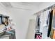 Walk-in closet with clothing racks, overhead storage, and ample space for organizing belongings at 12366 Elm Way, Thornton, CO 80241