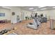 Well-equipped gym with weights, treadmills, rowing machine and other exercise equipment at 3144 S Wheeling Way # 206, Aurora, CO 80014