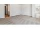 Bedroom with new carpet and ensuite bathroom at 39171 Anthony St, Elizabeth, CO 80107
