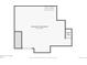 Unfinished basement floor plan, offering a spacious area and showing stair access at 23505 E Platte Dr # 8D, Aurora, CO 80016
