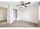 Bright bedroom with closet and neutral carpet at 23505 E Platte Dr # 8D, Aurora, CO 80016