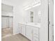 Bathroom featuring double sinks and vanity at 8850 Sedalia St, Commerce City, CO 80022