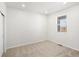 Bright bedroom with carpet floors and large window at 8850 Sedalia St, Commerce City, CO 80022