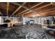 Spacious unfinished basement with utilities and potential for future renovation and storage at 2466 S Delaware St # 3, Denver, CO 80223