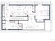 Basement floor plan showing a media area, optional wet bar, and bedroom layout at 4501 Whitehall Ln, Highlands Ranch, CO 80126