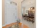 Bright entryway, with dining room to the right of the front door at 13645 Osage Ct, Broomfield, CO 80023