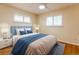 Relaxing bedroom with a plush bed, soft lighting, and stylish decor for a peaceful retreat at 3098 S Vine St, Denver, CO 80210