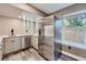 Modern kitchen featuring stainless steel appliances, light wood cabinets, and a bright window at 2865 S Yampa Way, Aurora, CO 80013