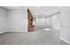 Finished basement recreation area with brick fireplace at 1151 S Nome St, Aurora, CO 80012