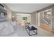 Spacious living room that showcases an open layout and hardwood flooring at 7409 Mount Meeker Rd, Longmont, CO 80503