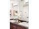 A full bathroom with dual sinks, silver hardware, and bright lighting at 1365 Columbine St # 301, Denver, CO 80206