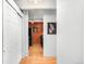 View of the Kitchen area featuring wood floors and stainless steel appliances at 1365 Columbine St # 301, Denver, CO 80206