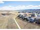 Aerial shot of a new residential development and adjacent walking trail at 8346 Mount Kataka St, Littleton, CO 80125