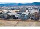 Street view of new homes with modern architecture and spacious lots at 8346 Mount Kataka St, Littleton, CO 80125