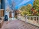 Beautiful backyard deck with outdoor hot tub and privacy screen at 930 Kearney St, Denver, CO 80220