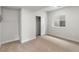 Bedroom with neutral carpet, a closet with sliding doors and a window for natural light at 2165 Peralta Loop, Castle Rock, CO 80104