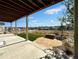 Covered patio with fire pit and view of neighborhood at 2165 Peralta Loop, Castle Rock, CO 80104