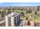 Enjoy city views and nearby park access from this high-rise building with private balconies at 1223 Race St # 402, Denver, CO 80206