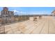 Rooftop patio area with tile flooring and views of the city, trees, and mountains at 1223 Race St # 402, Denver, CO 80206